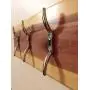 Rustic live edge cedar coat hanger