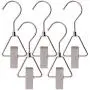 Aligle Energy Chrome Steel Heavy Duty Hanger Clips Hooks Portable Laundry Hook 360° Swivel Joint triangle Hooks Metal Clip For Laundry Drying Hanging Organizer of Boots Shoes Closet 5 Pcs Aligle Energy Chrome Steel Heavy Duty Hanger Clips Hooks Portable Laundry Hook 360° Swivel Joint triangle Hooks Metal Clip For Laundry Drying Hanging Organizer of Boots Shoes Closet 5 Pcs