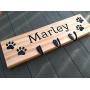 Personalized Dog Leash Holder, Dog Leash Holder Wall, Dog Leash Hook, Dog Leash Hooks, Pet Leash Holder, Dog Leash Hanger