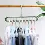 SUNTRADE 3PCS Space Saving Multi-Function Hangers Nine-Hole Hanger Heavy Clothes Suit Pants Coat Skirt SUNTRADE 3PCS Space Saving Multi-Function Hangers Nine-Hole Hanger Heavy Clothes Suit Pants Coat Skirt