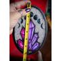 Purple and Pink Crystals Holo Lunar Moon Phases Hand Made 1 Hook Jewelry Key Hanger Organizer Purple and Pink Crystals Holo Lunar Moon Phases Hand Made 1 Hook Jewelry Key Hanger Organizer