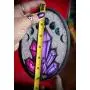 Purple and Pink Crystals Holo Lunar Moon Phases Hand Made 1 Hook Jewelry Key Hanger Organizer