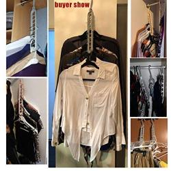 10pcs Random Style Multi-Port Support Circle Clothes Hanger Clothes Drying Racks Multifunction Plastic Scarf Clothes Hanger Hangers Storage Rack