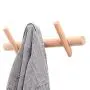 YOYAI Wood Coat Rack Wall Mounted Wall Rack with Hooks Hat Rack Towel Hanger Wood Wall Hooks Hanger with Pegs Entryway Bedroom Bathroom(Beech Wood,3 Hooks) YOYAI Wood Coat Rack Wall Mounted Wall Rack with Hooks Hat Rack Towel Hanger Wood Wall Hooks Hanger with Pegs Entryway Bedroom Bathroom(Beech Wood,3 Hooks)