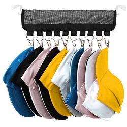AUNMAS Cap Hooks Portable Folding Cap Clothes Rack Hanger Storage Caps Clip Storage Hanger Organizer Hat Holder for Household Travel