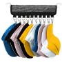 AUNMAS Cap Hooks Portable Folding Cap Clothes Rack Hanger Storage Caps Clip Storage Hanger Organizer Hat Holder for Household Travel