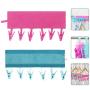 HJYPYJ Magic Hanger,Portable Cloth Folding Hanger,with Clip Space-Saving Organizer Hanger Strong Clamping Force/Black / 34x10cm