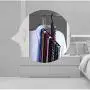 IPOW Upgraded 2 PCS See Everything Cross X 20 Tie Rack Holder,Rotate to Open/Close Tie and Belt Hanger with Non-Slip Clips,360 Degree Swivel Space Saving Organizer
