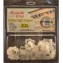 Kwik Clip Holiday Christmas Light Hangers 1" (3/4") Fascia Boards Clip Made in The USA