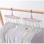 10pcs Random Color Hole Hanger Clothes Hanger Clothes Towel Hook Closet Organizer Plastic Multifunctional Heart Storage Rack Home 10pcs Random Color Hole Hanger Clothes Hanger Clothes Towel Hook Closet Organizer Plastic Multifunctional Heart Storage Rack Home