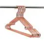 Koobay Top 17" Rose Copper Gold Shiny Steel Wire Clothes Hanger Non Slip Shoulders for Shirts,Coat,Slacks Storage & Display (10) Koobay Top 17" Rose Copper Gold Shiny Steel Wire Clothes Hanger Non Slip Shoulders for Shirts,Coat,Slacks Storage & Display (10)