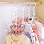 ZHXuan 8PCs Space Saver Wonder Magic Clothes Hanger Rack Clothing Hook Organizer Set