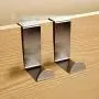 Roysberry Clothes Hanger, 4 PC Door Hook Stainless Kitchen Cabinet Clothes Hanger Roysberry Clothes Hanger, 4 PC Door Hook Stainless Kitchen Cabinet Clothes Hanger