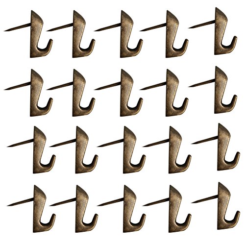 Haidong Zinc Alloys Push Pin Style Picture Hooks That Do Not Need Accessories Push Pin Hanger 20Pcs