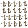 Haidong Zinc Alloys Push Pin Style Picture Hooks That Do Not Need Accessories Push Pin Hanger 20Pcs