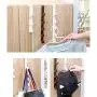HJYPYJ Magic Hanger,Wall-Mounted ABS Folding Hanger,After Suitable for Door/Wardrobe Space-Saving Organizer Hangers, Strong Bearing Capacity/B / 2 pcs HJYPYJ Magic Hanger,Wall-Mounted ABS Folding Hanger,After Suitable for Door/Wardrobe Space-Saving Organizer Hangers, Strong Bearing Capacity/B / 2 pcs