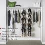 Boot Butler Boot Storage Rack As Seen On Rachael Ray ? Clean Up Your Closet Floor with Hanging Boot Storage ? Easy to Assemble & Built to Last ? 5-Pair Hanger Organizer & Shaper/Tree