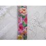 Garden Paradise Floral Quilted Kitchen Towel Holder - Heavy-Duty D-Ring - Kitchen Towel Hanger - Towel Keeper