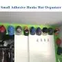 FOTYRIG Self Adhesive Hooks Hat Hooks Wall Mounted Hangers 304 Stainless Steel Waterproof Stick on Hooks Strong & Durable (Max Load up to 4Lbs)-20 Packs