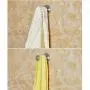 FUNJIA Robe Towel Wall Hook 8 Pieces Stainless Steel Wall-Mount Coat Hooks, Brushed Nickel (2 Inch)
