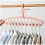 10PC Random Color Useful Space Saver Wonder Magic Clothes Hanger Closet Racks Organizer Hanging Coat Dress Hooks Decoration 10PC Random Color Useful Space Saver Wonder Magic Clothes Hanger Closet Racks Organizer Hanging Coat Dress Hooks Decoration