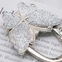 WSSROGY 2 Pack Butterfly Shape Handbag Purse Hanger Hook for Bag Storage Gift for Women