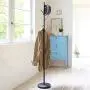 Simple Iron Wood Floor Hangers Coat Racks Landing Bedroom Hangers European Style Clothes Hanger 32cm32cm175cm ( Color : Brown ) Simple Iron Wood Floor Hangers Coat Racks Landing Bedroom Hangers European Style Clothes Hanger 32cm32cm175cm ( Color : Brown )