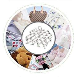 Stainless Steel Laundry Clothes Drying Rack Hanger, Multi Function Foldable Portable Travel Hanging Rack Hook, 35 Clips for Socks, Cloth Diapers, Towel, Underwear, Scarf, Panties, Gloves etc.