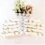 10pcs Flower Cloth Non-Slip Wood Hangers Pastoral Cloth Hanger Non-Slip Clothes Hangers Drying Rack for Clothes Mixed Color 10pcs Flower Cloth Non-Slip Wood Hangers Pastoral Cloth Hanger Non-Slip Clothes Hangers Drying Rack for Clothes Mixed Color