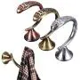 Bathroom Retro Zinc Alloy Wall Mounted Hooks Vintage Clothes Hanger