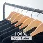 StorageWorks 20-Pack Solid Wooden Suit Hangers, Coat Wood Hangers, Natural Finish StorageWorks 20-Pack Solid Wooden Suit Hangers, Coat Wood Hangers, Natural Finish