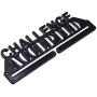 Challenge Accepted Running Marathon Sports Medal Display Rack Holder Hanger for Wall - Hang Your Race Medals