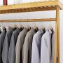 COAT RACK XIA Easy to Install Fashion Design Strong and Sturdy Wide Range of Uses Hangers Simple Hanger Landing Hangers Shelf of Clothes Floor-Standing Bedroom Shelf Household Solid Wood Hanger