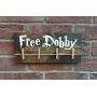 Free Dobby Wood Sign/House Elf Laundry Room Sock Hanger/Save Dobby/Donate Single Socks/Lost Socks/Handmade Laundry Sign