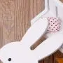 Tebatu Bunny Hook, Wooden Clothes Hanger Wall Decor for Children Bedroom