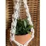 Macrame Mini Car Plant Hanger. Car Accessory Macrame Mini Car Plant Hanger. Car Accessory