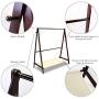 DL-Furniture - Laundry Drying Rack/Stand Garment Rack Cloth Hanger For Home and Business | Cherry