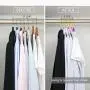 MIZGI Premium Velvet Hangers (Pack of 50) Heavyduty - Non Slip - Velvet Suit Hangers Pink - Gold Hooks,Space Saving Clothes Hangers (Pink) MIZGI Premium Velvet Hangers (Pack of 50) Heavyduty - Non Slip - Velvet Suit Hangers Pink - Gold Hooks,Space Saving Clothes Hangers (Pink)
