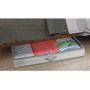 InterDesign Aldo Under Bed Storage Boxes for Bedroom Storage - Gray