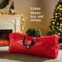Large Christmas Tree Storage Bag - Fits Up to 9 ft Tall Holiday Artificial Disassembled Trees with Durable Reinforced Handles & Dual Zipper - Waterproof Material Protects from Dust, Moisture & Insect Large Christmas Tree Storage Bag - Fits Up to 9 ft Tall Holiday Artificial Disassembled Trees with Durable Reinforced Handles & Dual Zipper - Waterproof Material Protects from Dust, Moisture & Insect