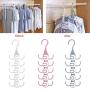MEIYIN Magic Wonder Space Saving Clothes Hanger Rack Clothing Hook Organizer Storage
