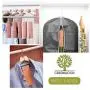 JJEcommUS Large Cedar Hang Ups Set - 10 Cedar Hangers | Cedar Blocks for Clothes Storage | 100% Natural Fragrance Deodorizer
