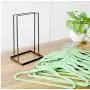 2pcs Iron Clothes Hanger Holder Space Saving Hanger Companion Rack Adult Children Hanger Stand Hanger Organizer for Home Laundry Decoration