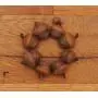 Tan Wool Felted Acorn Ornaments, muted colors, also available without hangers Tan Wool Felted Acorn Ornaments, muted colors, also available without hangers