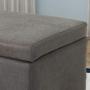 Christopher Knight Home Carl Traditional Microfiber Storage Ottoman, Slate, Christopher Knight Home Carl Traditional Microfiber Storage Ottoman, Slate,