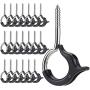 Q-Hanger,20 Pack Lights Hanger Hooks,Q Hanger Screw Hooks,Hooks for Outdoor Lights,Permanent Christmas for Outdoor String Light