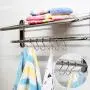 10 Pcs Round S Shaped Hooks Hanging Hooks Hangers in Polished Stainless Steel Metal Fits Kitchen, Bedroom and Office- Outdoor Garage Home Storage Organization 10 Pcs Round S Shaped Hooks Hanging Hooks Hangers in Polished Stainless Steel Metal Fits Kitchen, Bedroom and Office- Outdoor Garage Home Storage Organization