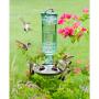 Perky-Pet 8108-2 Green Antique Bottle 10-Ounce Glass Hummingbird Feeder