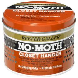 Reefer-Galler NO Moth Closet Hanger Kills Clothes Moths, Carpet Beetles, and Eggs and Larvae