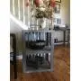 DarlaStudio 66 End Table/Nightstand Wood Crate Antique Gray Stained DarlaStudio 66 End Table/Nightstand Wood Crate Antique Gray Stained